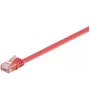 Microconnect V-UTP601R-FLAT καλώδιο δικτύου κόκκινο 1 m Cat6 U/UTP (UTP)
