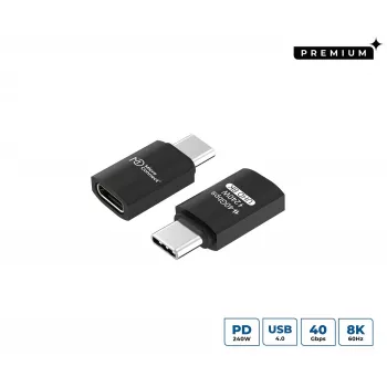 Microconnect USB4-CCF-240W Καλώδιο USB 0 m USB-C μαύρο