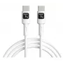 Techly ICOC-MUSB20-C60W1 Καλώδιο USB USB 2.0 1 m USB-C λευκό