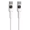 Techly ICOC-MUSB20-C60W1 Καλώδιο USB USB 2.0 1 m USB-C λευκό