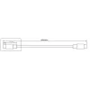 Microconnect DOCKUSB3.2CC1 Καλώδιο USB USB 3.2 Gen 2 (3.1 Gen 2) 1 m USB C μαύρο