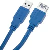 Techly Καλώδιο επέκτασης USB 3.0 A αρσενικό / A θηλυκό 3 m μπλε ICOC U3-AA-30-EX
