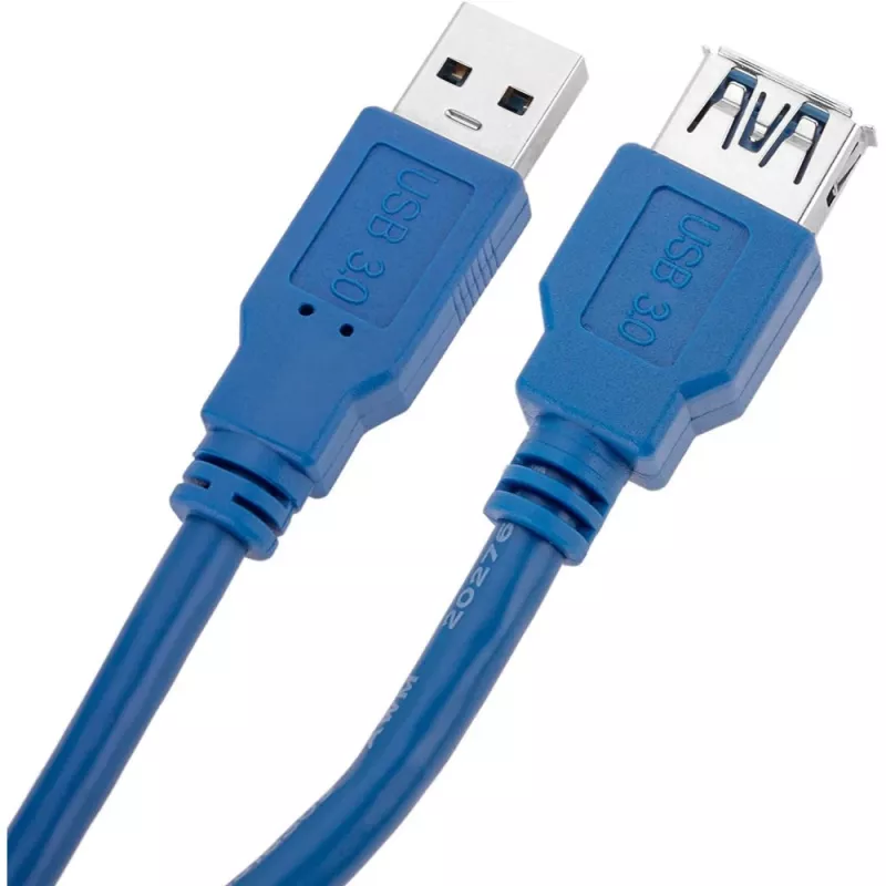 Techly Καλώδιο επέκτασης USB 3.0 A αρσενικό / A θηλυκό 3 m μπλε ICOC U3-AA-30-EX