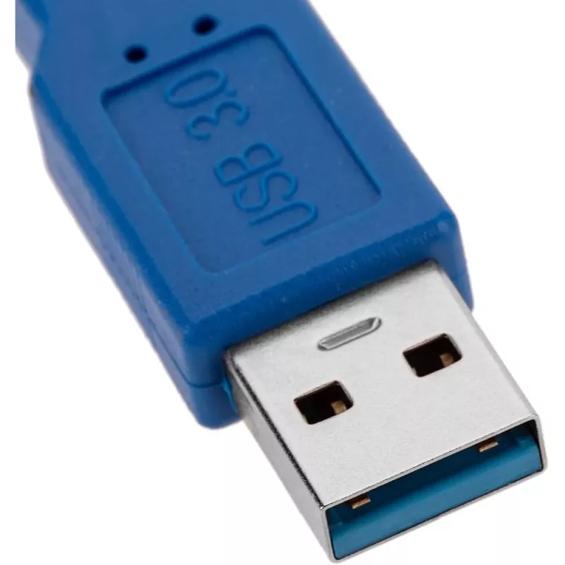 Techly Καλώδιο επέκτασης USB 3.0 A αρσενικό / A θηλυκό 0,5m μπλε ICOC U3-AA-005-EX