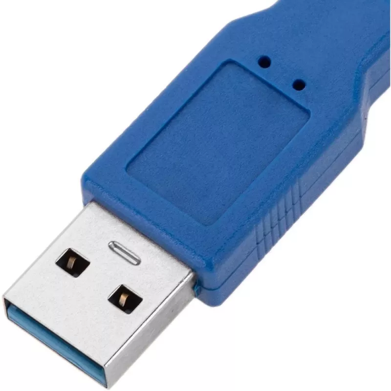 Techly Καλώδιο επέκτασης USB 3.0 A αρσενικό / A θηλυκό 0,5m μπλε ICOC U3-AA-005-EX