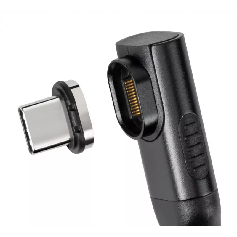 USB4 Magnetic Plug MicroConnect MC-LS-USB4MP2S — Καλώδιο USB4, 40 Gbit/s δεδομένα, 100 W Power Delivery