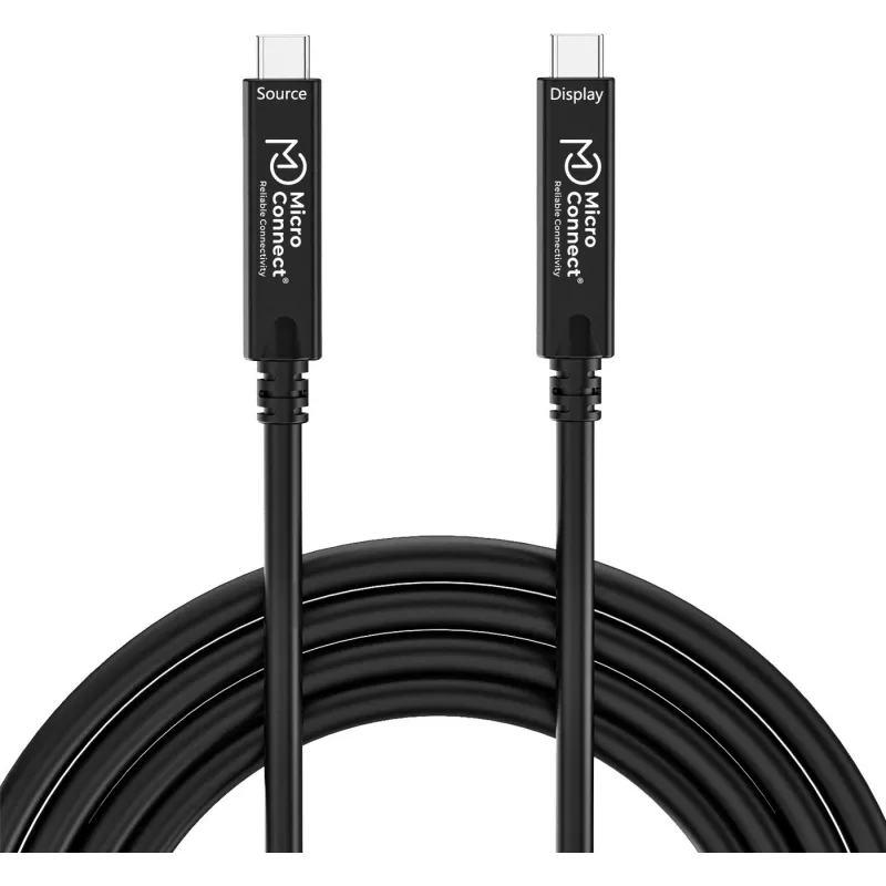 Καλώδιο USB-C MicroConnect MC-USB3.2CC10-8K-OP 10 m, υποστηρίζει έως 8K