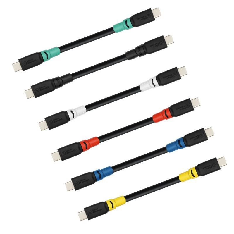 Καλώδιο USB-C MicroConnect ColorFlex 100W USB3.2CC02 – USB-C σε USB-C, 100 W Power Delivery, συμβατό με USB 3.2