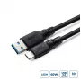 Καλώδιο προσαρμογέα USB-C σε USB-A MicroConnect USB3.2AC1-LSZH, 1 m, USB 3.2