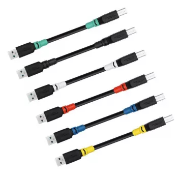 Καλώδιο USB-A σε B MicroConnect ColorFlex USB 3.2 Gen 1 (USB 3.0) 1 m, LSZH