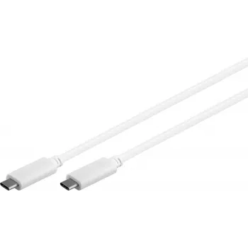 Καλώδιο USB-C MicroConnect USB3.1CC3W 3 m – USB Type-C σε USB Type-C, USB 3.1, λευκό