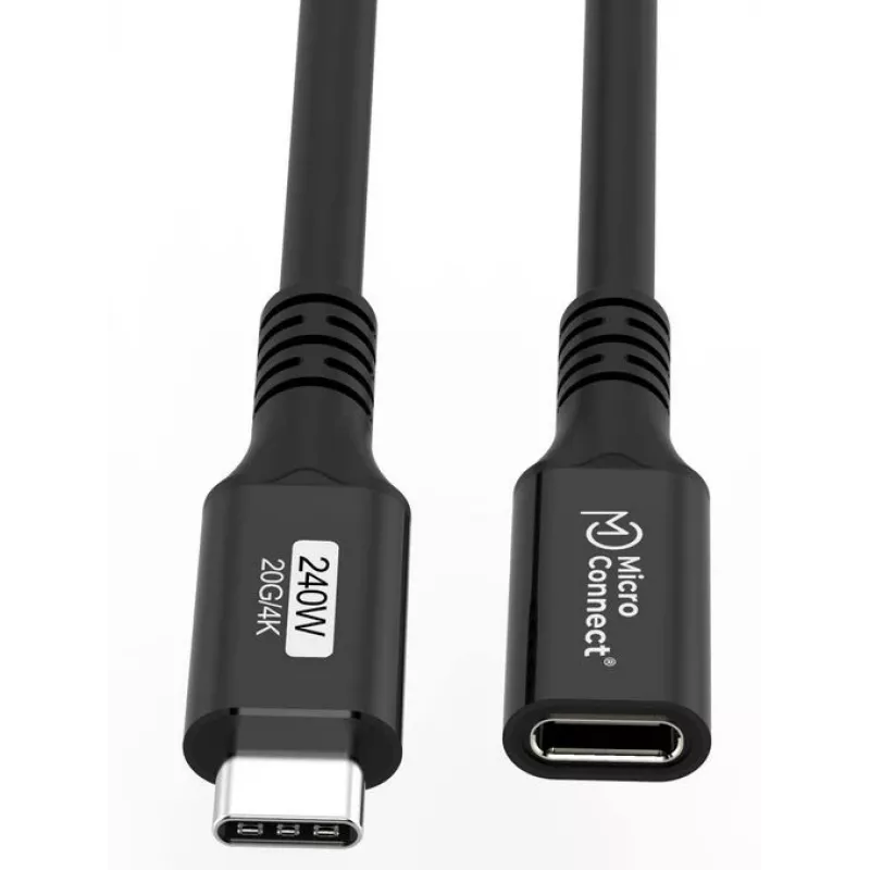 Καλώδιο USB MicroConnect USB3.2CC05EX 5Gbit/s 1m USB-C σε USB-C