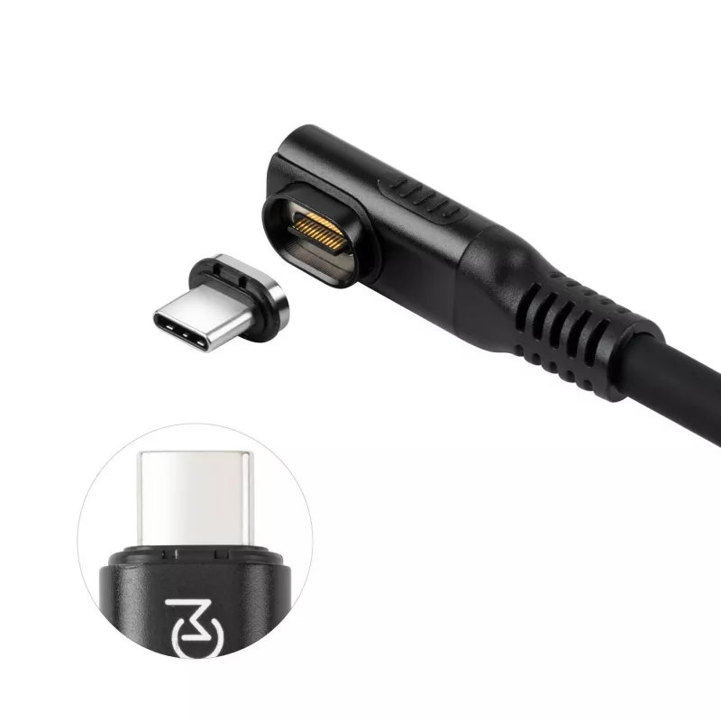 Microconnect MC-LS-USB4CC1.0-A Καλώδιο USB 1 m USB C μαύρο