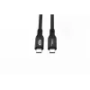 Microconnect USB4CC05-240W-80GBPS Καλώδιο USB USB4 Gen 3x2 0,5 m USB C μαύρο