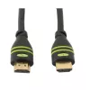 Techly 2m High Speed Καλώδιο HDMI με Ethernet A/A M/M Μαύρο ICOC HDMI-4-020