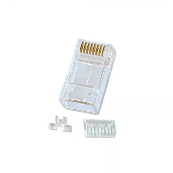 Lindy Μη θωρακισμένο βύσμα RJ-45, 8 Pin CAT6, συσκευασία 10 τεμ.