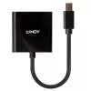 Lindy 41736 ενεργός μετατροπέας Mini DisplayPort σε DVI-D, μαύρος