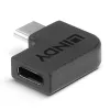 USB 3.2 Type C σε C 90° αντάπτορας Lindy 41894