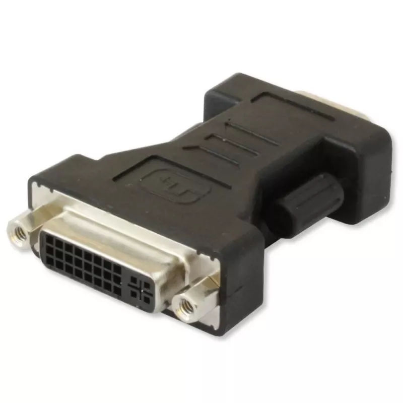 Techly DVI-σε-αναλογικό VGA F/M αντάπτορας IADAP DVI-9100, VGA, DVI-I, μαύρο