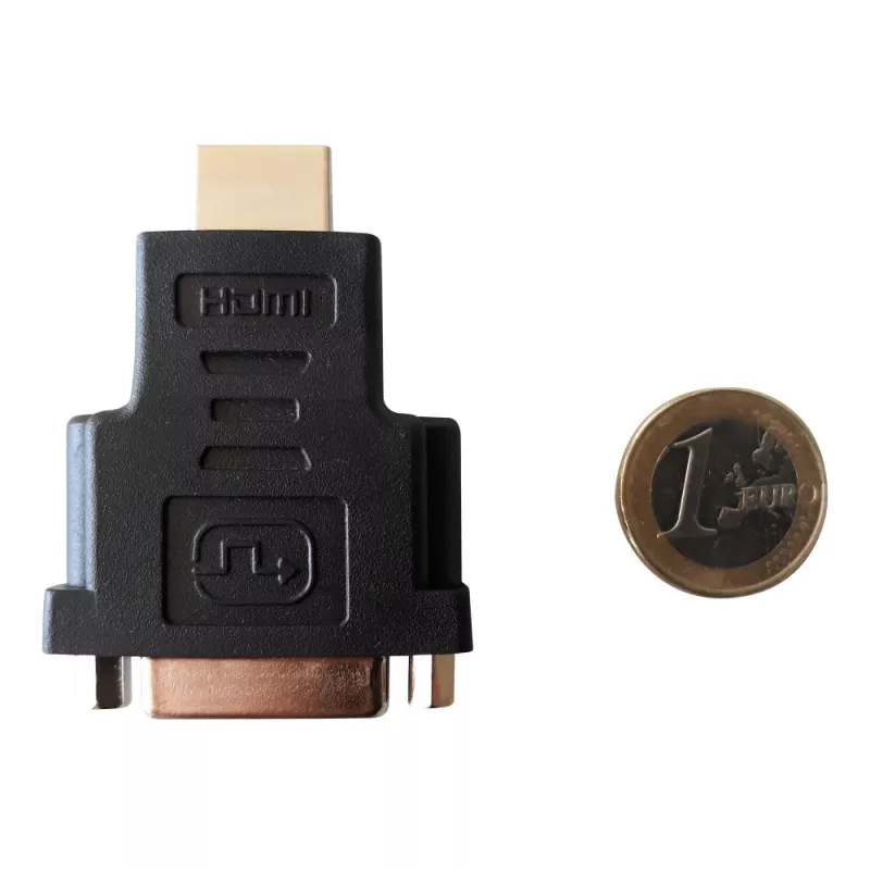 Techly HDMI αρσενικό σε DVI θηλυκό αντάπτορας IADAP HDMI-606