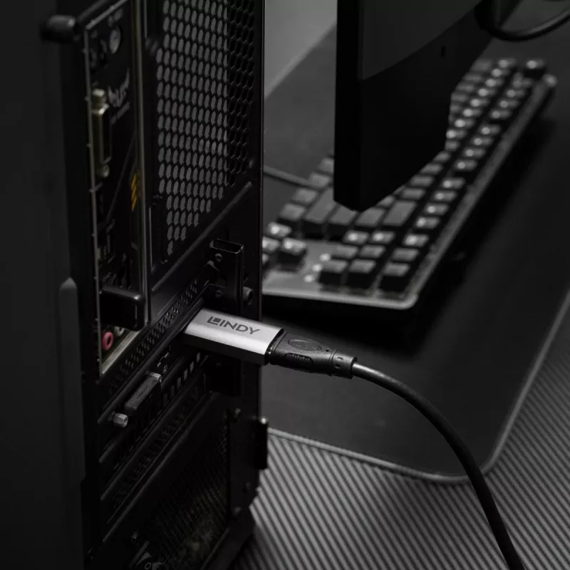 Αντάπτορας DisplayPort-σε-HDMI Lindy 41095 — υποστηρίζει έως 4K 120 Hz