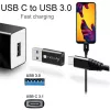 Αντάπτορας USB Techly IADAP USB3-AFT USB A σε USB C μαύρο