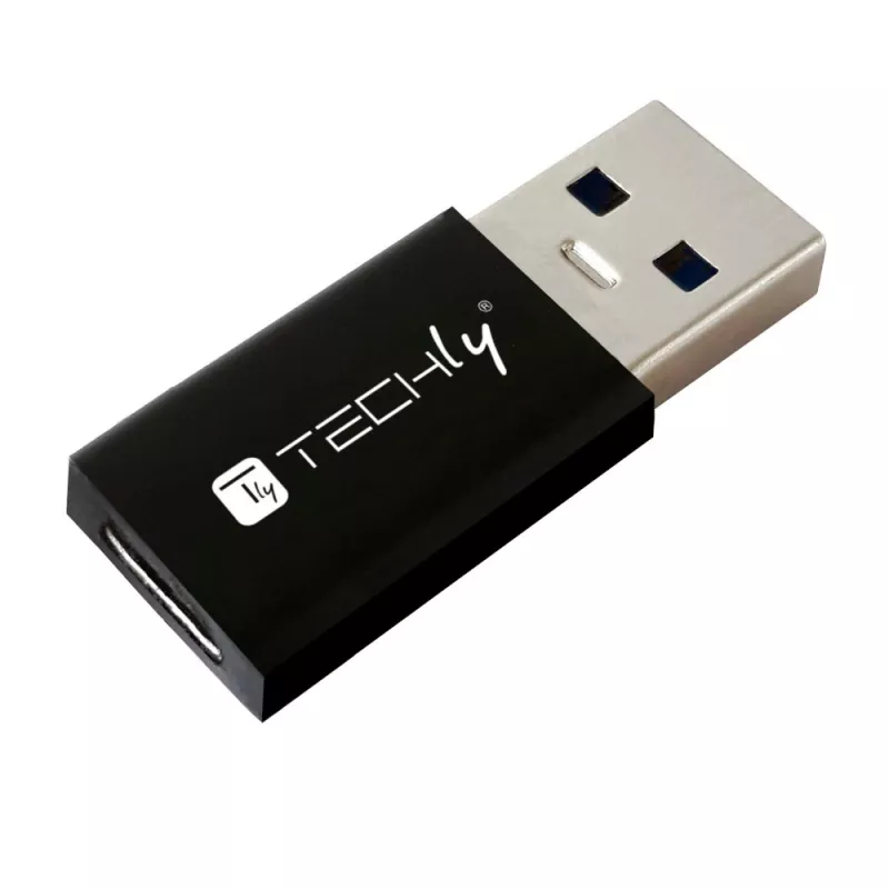 Αντάπτορας USB Techly IADAP USB3-AFT USB A σε USB C μαύρο