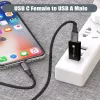 Αντάπτορας USB Techly IADAP USB3-AFT USB A σε USB C μαύρο
