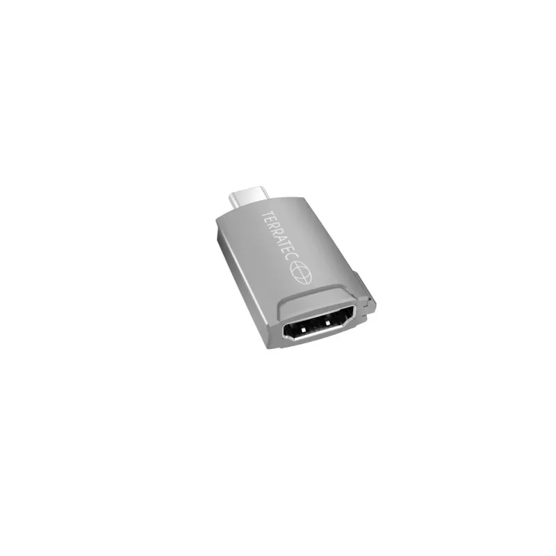 Καλώδιο προσαρμογέα Terratec CONNECT C12 USB Type-C HDMI Γκρι
