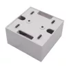 Πρίζα χωνευτή Lanview LVN126078UK Λευκό 86x86x36 mm