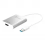 j5create JUA354 USB 3.0 σε 4K HDMI Προσαρμογέας οθόνης Ασημί