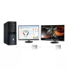 j5create JUA354 USB 3.0 σε 4K HDMI Προσαρμογέας οθόνης Ασημί