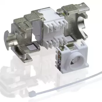 Υποδοχή Keystone Cat.6a RJ-45 θωρακισμένη χωρίς εργαλεία VALUE 26.99.0366