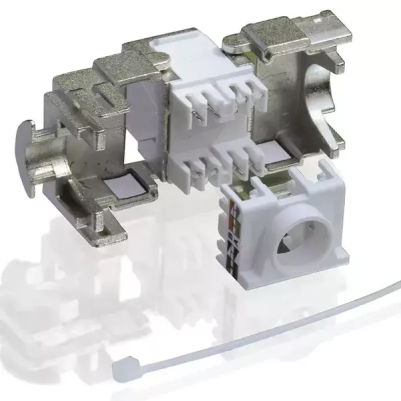 Υποδοχή Keystone Cat.6a RJ-45 θωρακισμένη χωρίς εργαλεία VALUE 26.99.0366