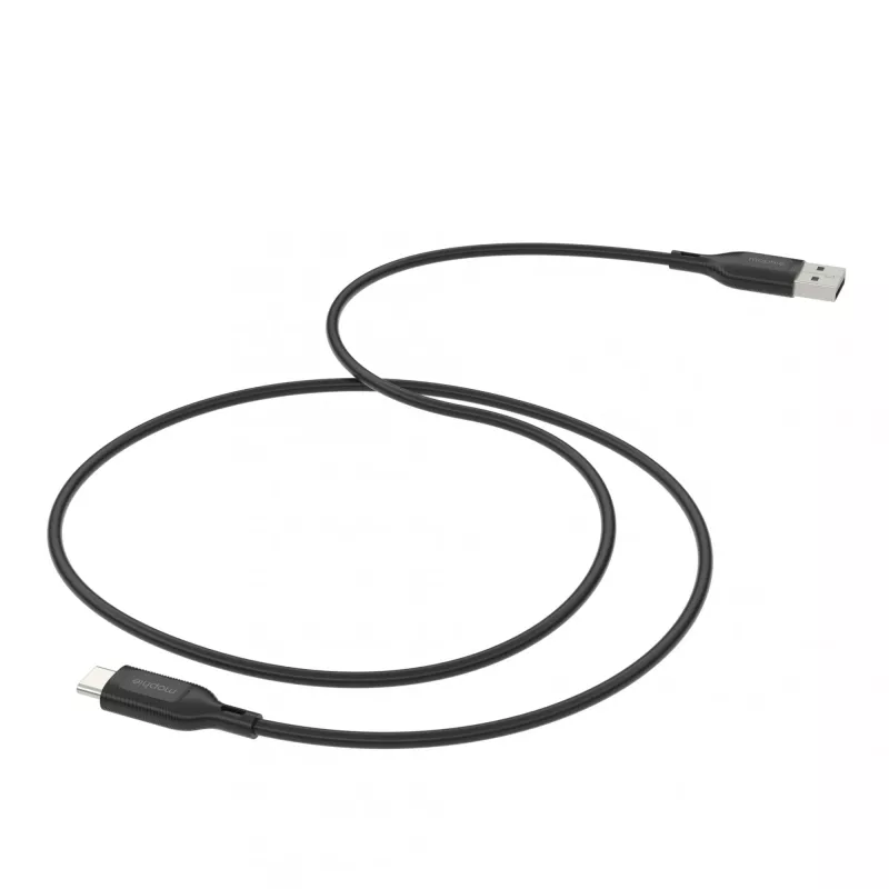 Mophie Essentials Καλώδιο φόρτισης | 1 m καλώδιο USB USB 2.0 USB A σε USB C μαύρο