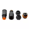 Συνδετήρας καλωδίου LogiLink NP0081 2x RJ45 μαύρο