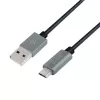 Καλώδιο USB LogiLink CU0132 1m USB A Micro-USB A γκρι