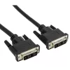Καλώδιο DVI Techly ICOC-DVI-8050 5 m DVI-D μαύρο