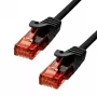 Καλώδιο Ethernet ProXtend CAT6 RJ-45 U/UTP 7m μαύρο