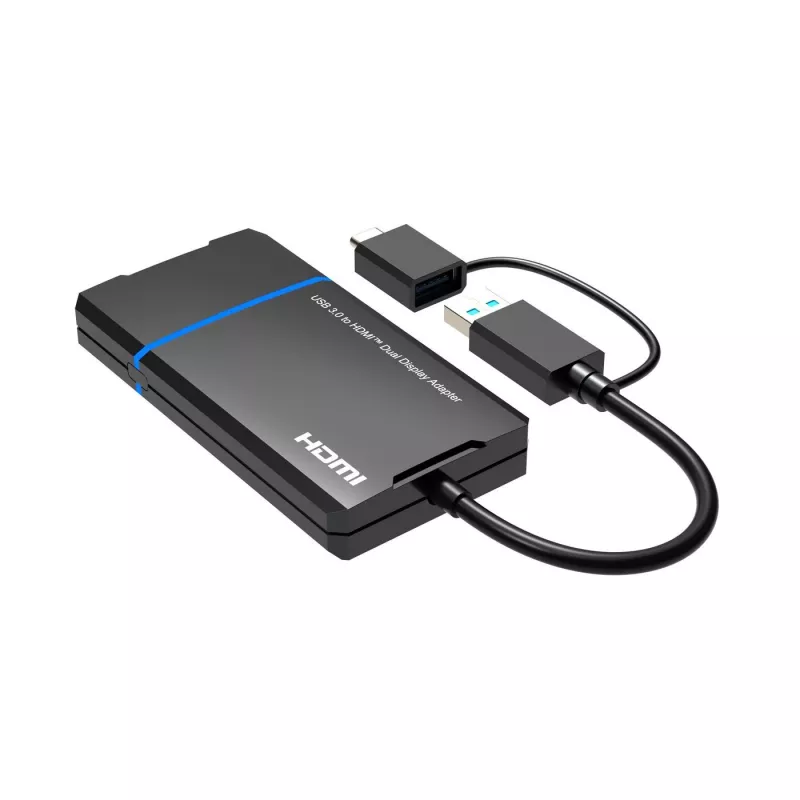 Microconnect USB 3.1 Type-C σε HDMI προσαρμογέας MC-USB3.1CHDMIX2-2IN1