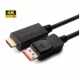 Microconnect MC-DP-HDMI-10004K Καλώδιο DisplayPort 10 m μαύρο
