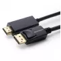 Microconnect MC-DP-HDMI-200 Προσαρμογέας καλωδίου βίντεο 2 m DisplayPort μαύρο