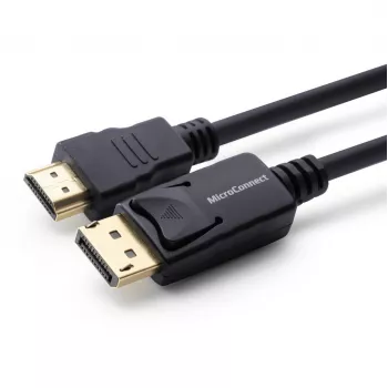 Microconnect MC-DP-HDMI-500 Προσαρμογέας καλωδίου βίντεο 5 m DisplayPort μαύρο