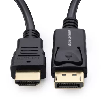 Microconnect MC-DP-HDMI-500 Προσαρμογέας καλωδίου βίντεο 5 m DisplayPort μαύρο