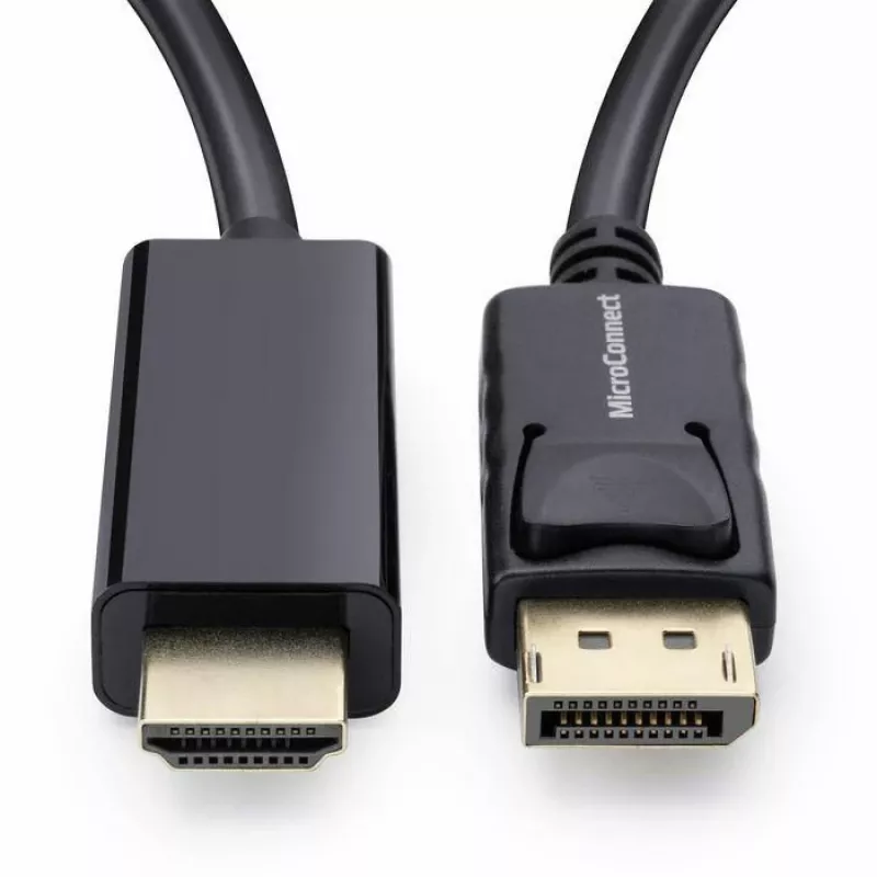 Microconnect MC-DP-HDMI-500 Προσαρμογέας καλωδίου βίντεο 5 m DisplayPort μαύρο