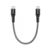 Καλώδιο USB-C Sandberg Survivor 0,2 m 100 W μαύρο λευκό