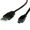 Καλώδιο USB 2.0 ROLINE A - 5-Pin Mini M/M 3,0 m
