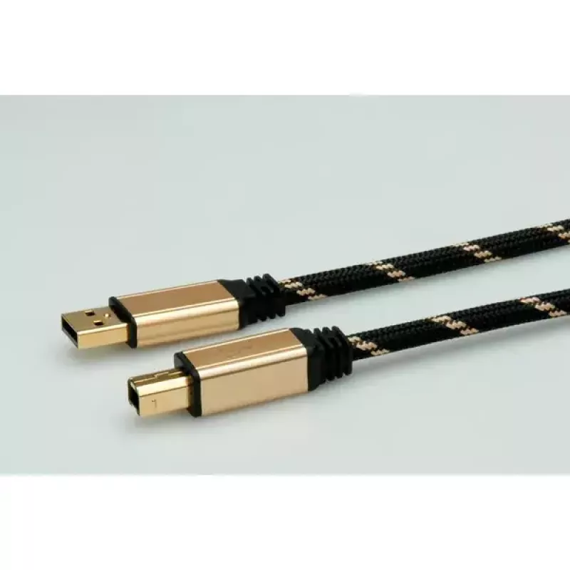 Καλώδιο USB ROLINE GOLD A - B M/M 4,5 m