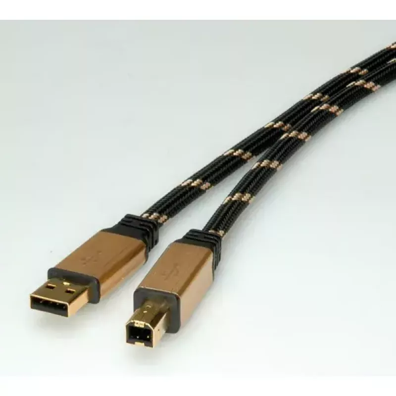 Καλώδιο USB ROLINE GOLD A - B M/M 4,5 m