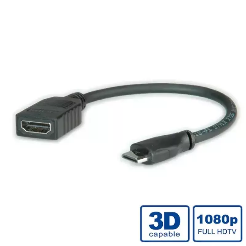 Καλώδιο HDMI High Speed με Ethernet ROLINE 11.04.5586